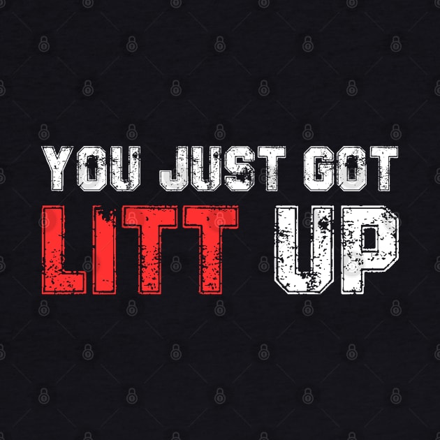 You Just Got Litt Up Funny by deafcrafts